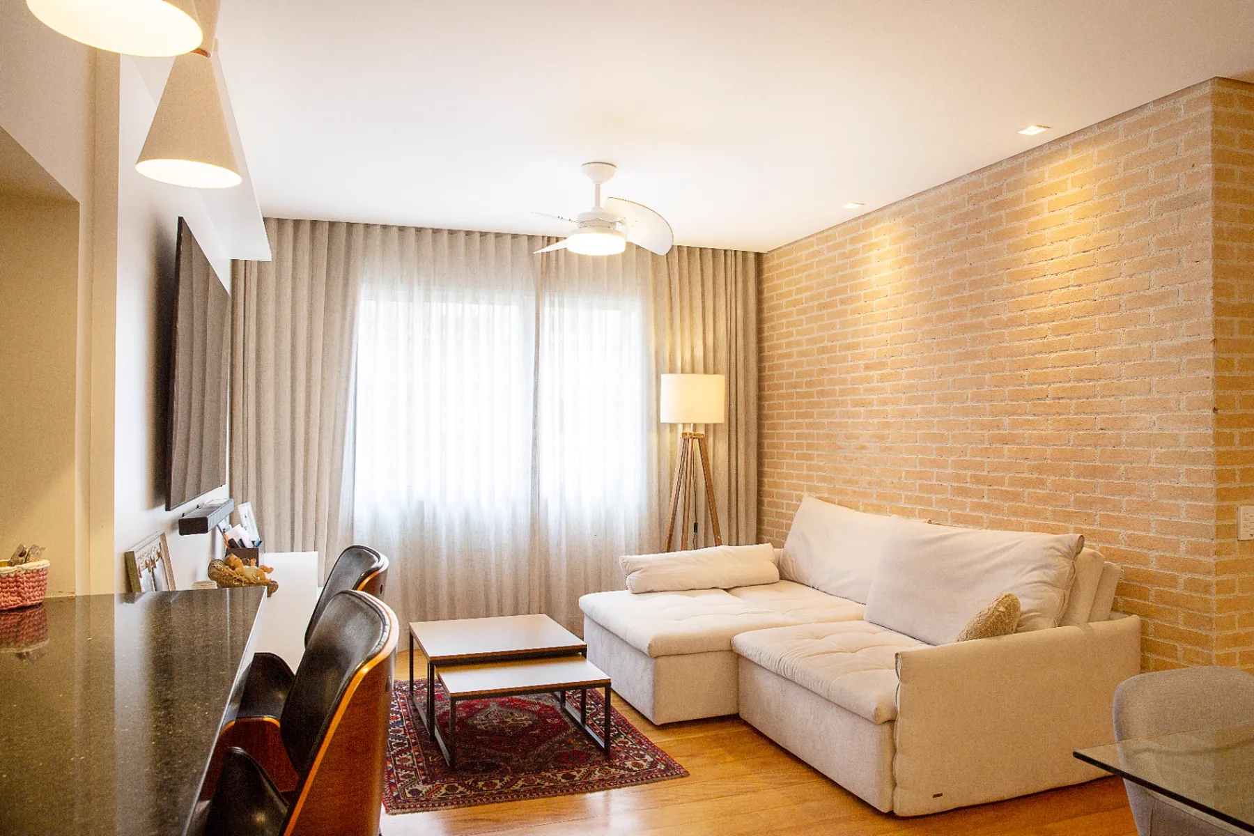 Apartamento MF — residencial em Itaim Bibi, São Paulo, foto 2 do projeto por Maíra Macedo