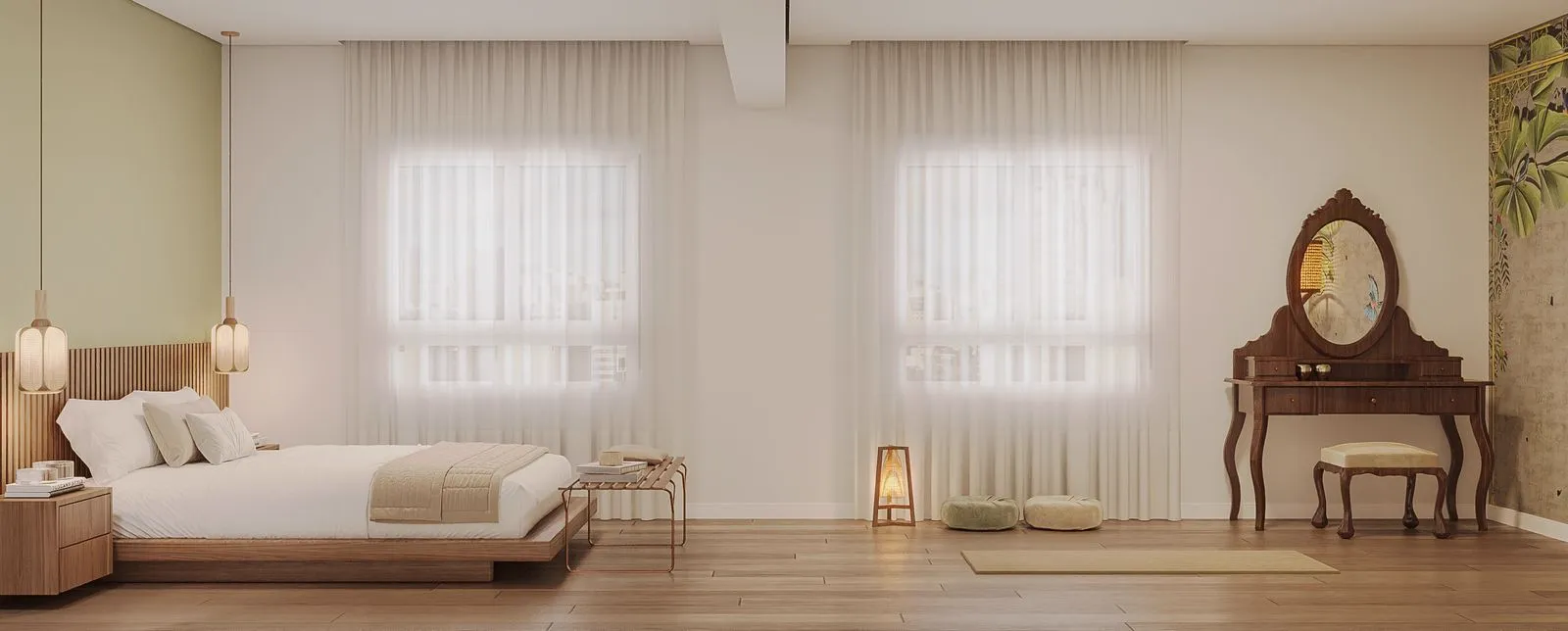 Projeto Apartamento SC — residencial em Jardim Paulista, São Paulo, foto 4 do projeto por Maíra Macedo